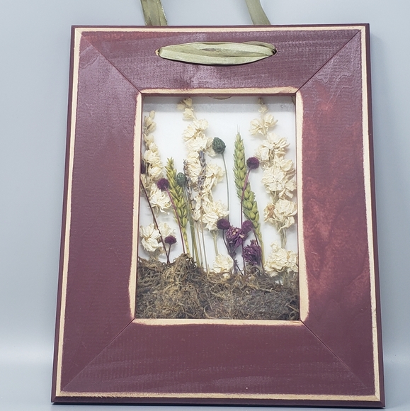 Framed "Dry Flower" Art - Picture 4 of 10